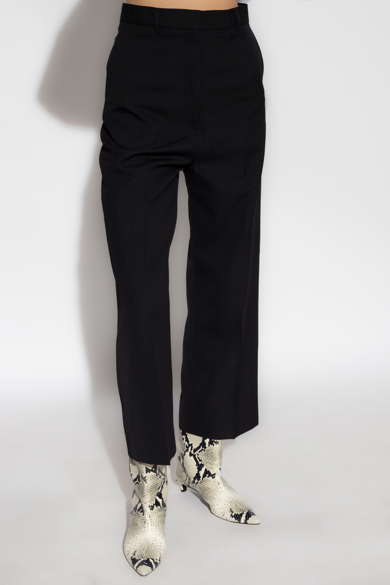 Black Pleat-front trousers Acne Studios - Vitkac Canada